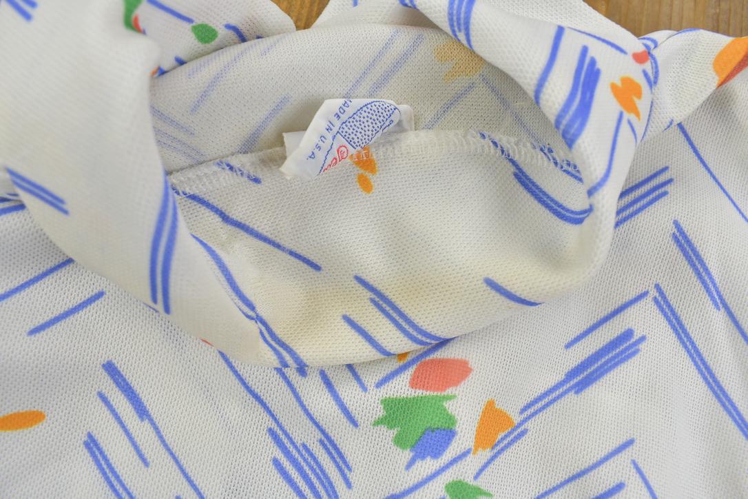 Vintage 1980s Land 'N Lea Womens Abstract Button Up Vest