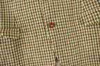 Vintage 1980s Harris Tweed Houndstooth 100% Wool Coat