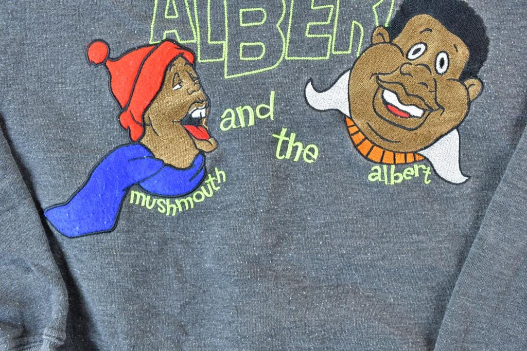 Vintage 1990s Fubu Fat Albert Heavyweight Crewneck Sweatshirt