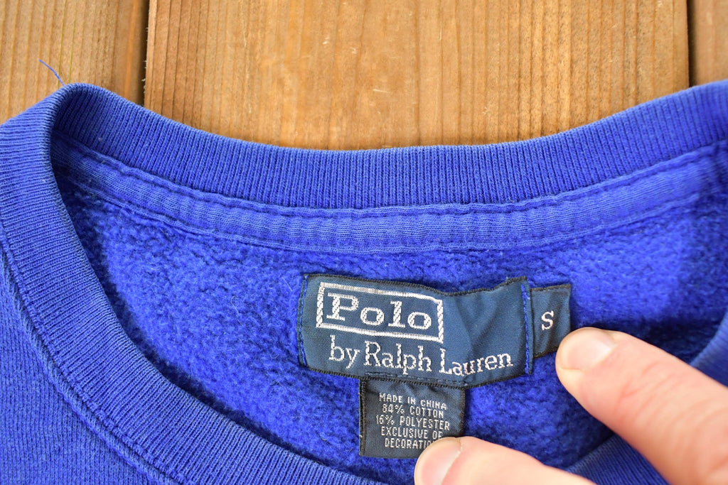 Vintage 1990s Polo By Ralph Lauren Crossgrain Crewneck Sweatshirt Men's M
