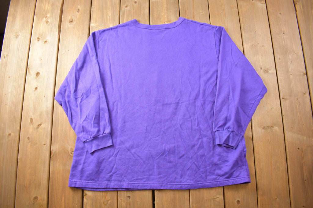 Vintage 1990s Cute Cross Crewneck Sweater