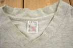 Vintage 1990s Fruit Of The Loom Blank Grey Crewneck Sweatshirt