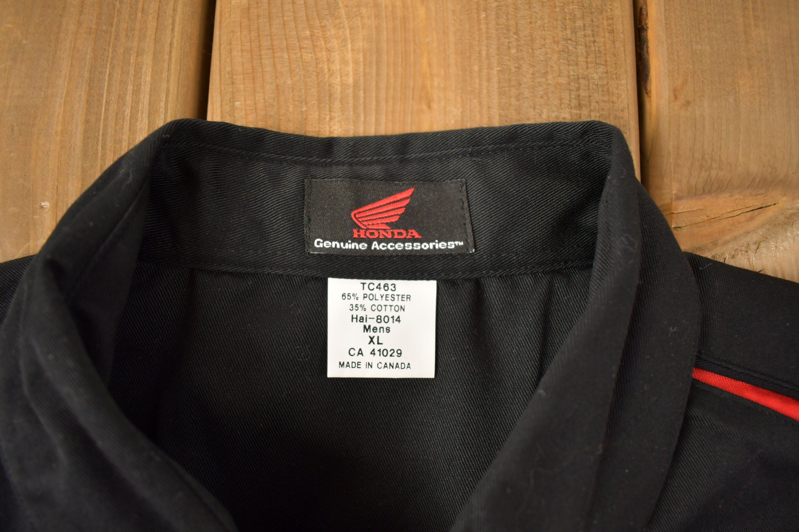 Vintage 1990s Honda Accessories Button Up Shirt