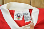 Vintage 1990s Mickey Mouse Disney Cartoon Promo Soccer Jersey Men's Large