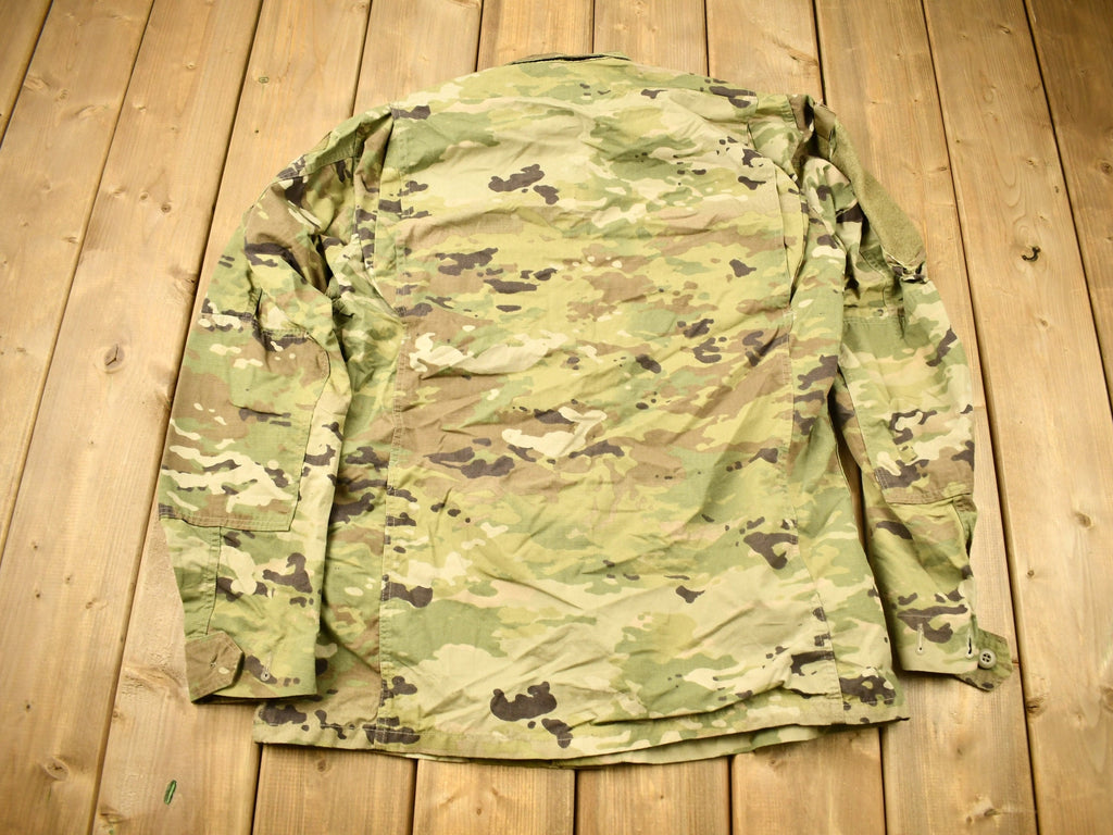 Vintage 2001 Army Military Camouflage Combat Jacket