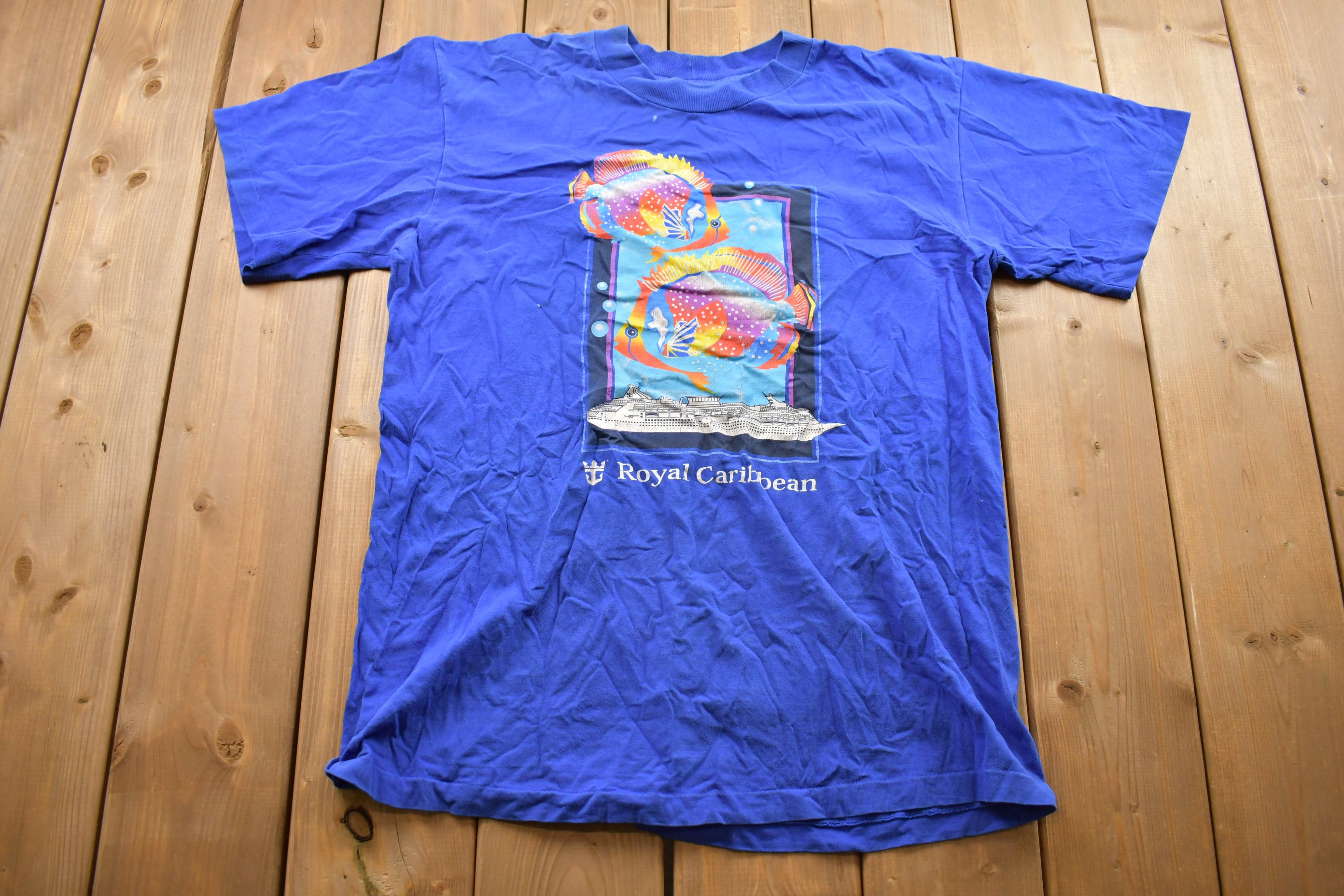 Vintage 1990s Royal Caribbean Cruise Souvenir T Shirt