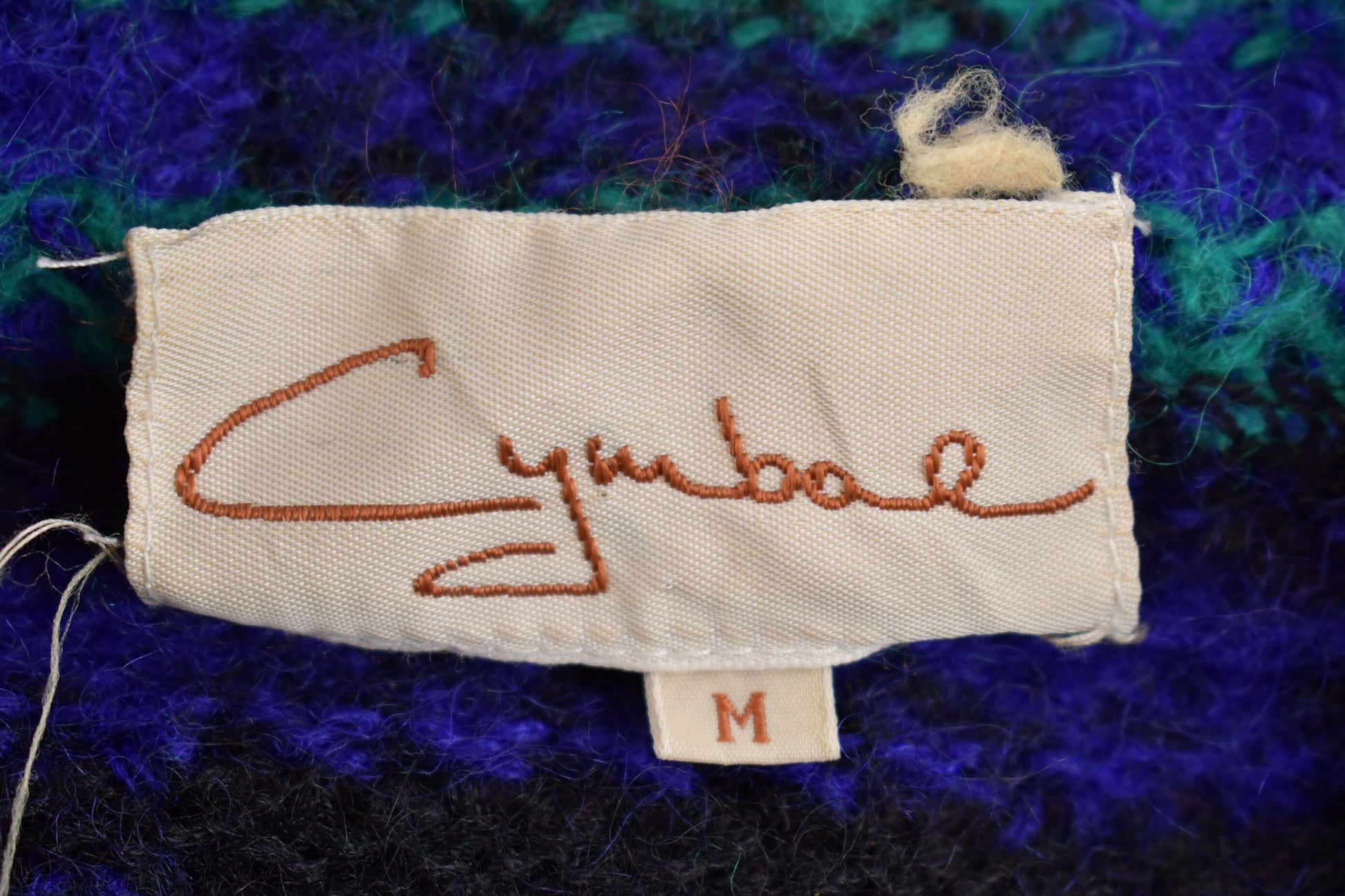 Vintage 1970s Cymbae Knit Cardigan Jacket