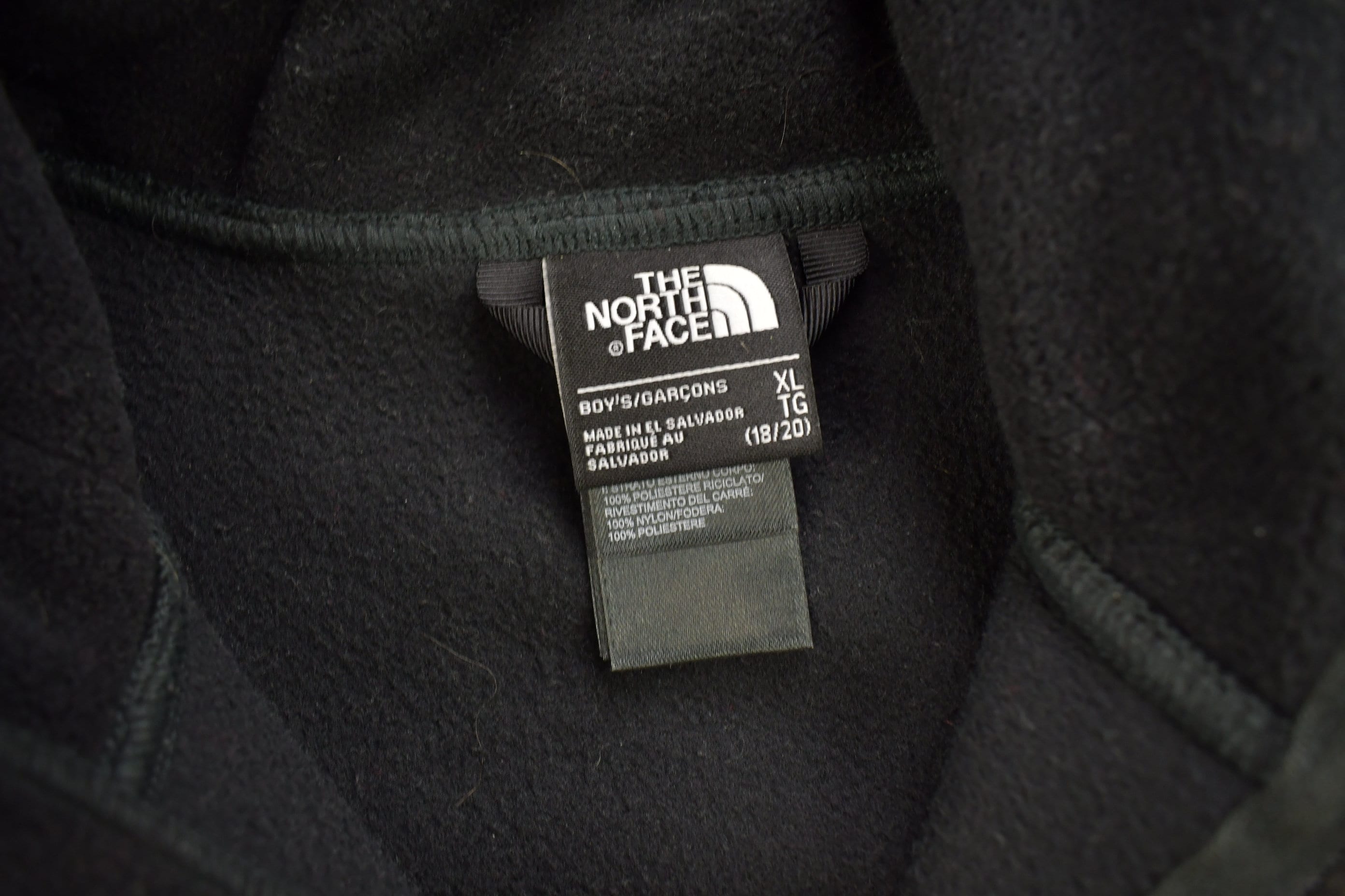 Vintage 1990s The North Face Denali Fleece Boys Sweater
