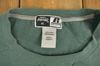 Vintage 1990s Russell Athletics Blank Green Crewneck Sweatshirt