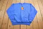 Vintage 1990s Winnie The Pooh Embroidered Disney Crewneck Made In USA