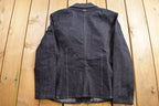 Vintage 1990s Fubu The Collection Light Weight Womens Denim Button Up Blazer