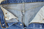 Vintage 1990s Levi Strauss 501 Red Tab Button Fly Denim Jeans Size 26 x 36