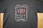 Vintage 1990s Ass Kickin Rock & Roll Graphic T Shirt