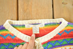 Vintage 1990s RTR Knit Cardigan Sweater Women's Medium