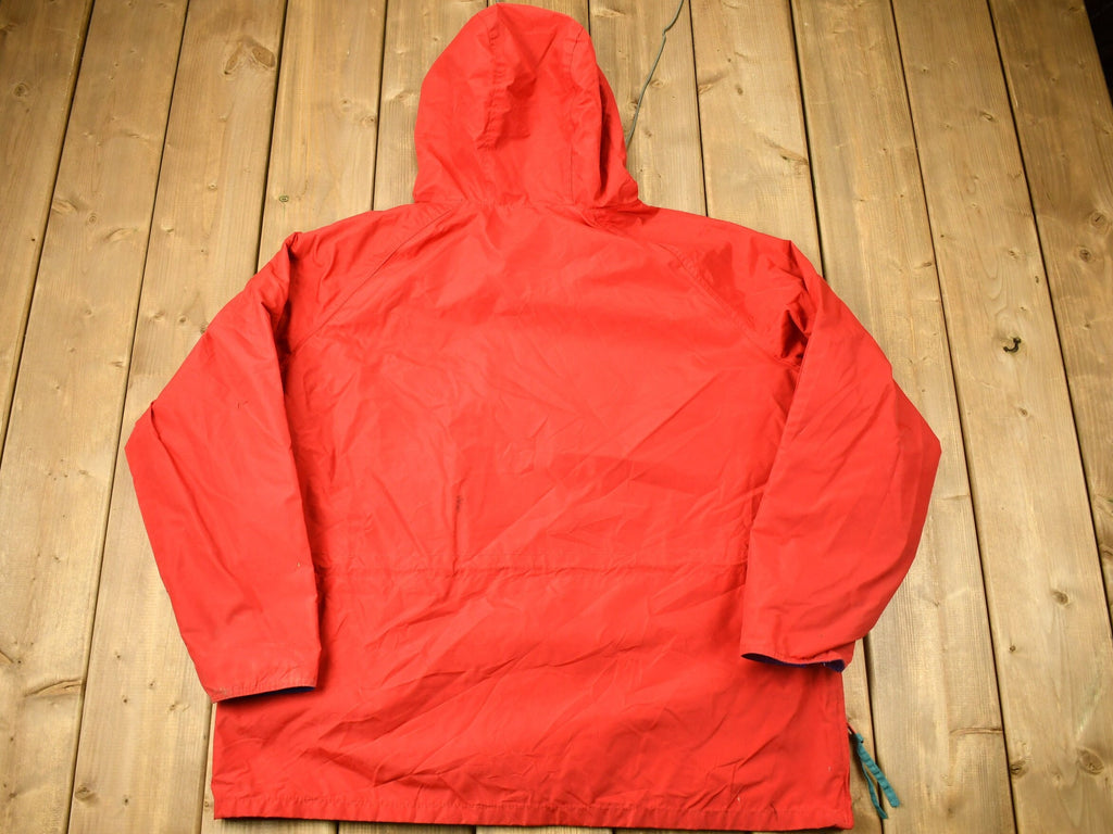 Vintage 1980s Columbia Sportswear Quarter Zip Windbreaker Jacket