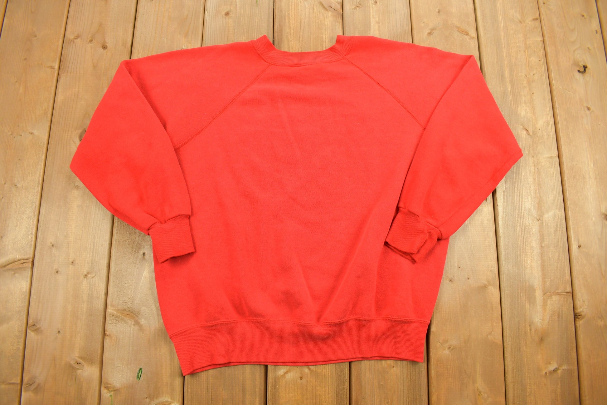 Vintage 1980s University Of China Black Crewneck Sweatshirt / 90s Crewneck / Vintage Blank / Essential / Bassett-Walker / 90s Blank