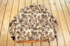 Vintage 1980s Walls Reversible Hi Vis Duck Camo Puffer Jacket Men's XL