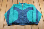 Vintage 1990s Reebok Embroidered Windbreaker Jacket