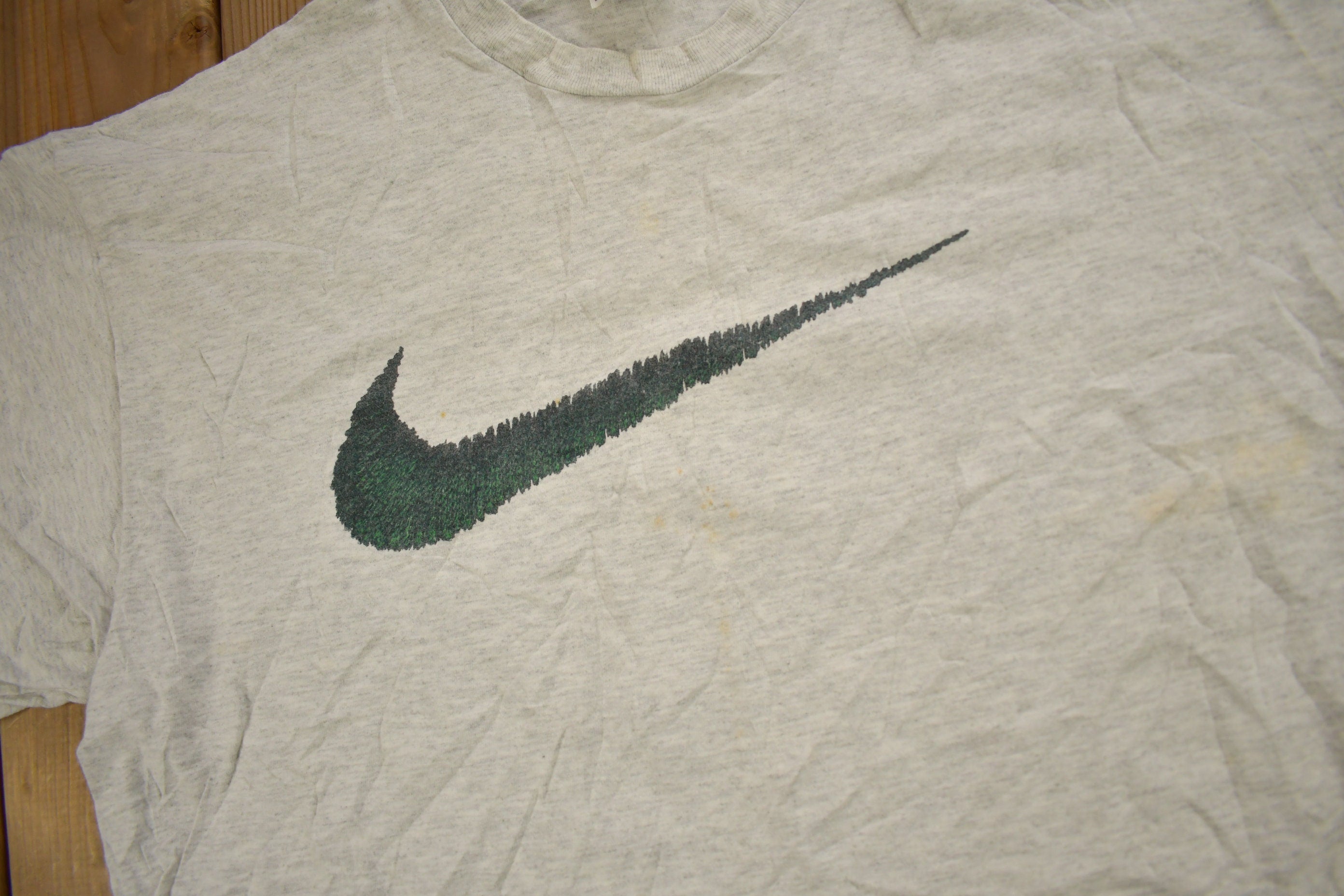 Vintage 1990s Nike Big Swoosh Graphic T-Shirt
