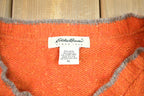 Vintage 1990s Eddie Bauer Knit Crewneck Sweater Made In USA