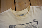 Vintage 1989 Bongo's Dream Dorm Mattt Groening Apple Graphic T-Shirt