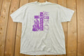 Vintage 1990s The Story Of Man  Jesus Cross  Church  Graphic T-Shirt  Vintage T Shirt  Streetwear  Graphic Tee  Made In USA