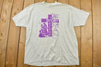 Vintage 1990s The Story Of Man  Jesus Cross  Church  Graphic T-Shirt  Vintage T Shirt  Streetwear  Graphic Tee  Made In USA