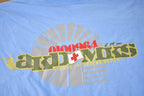 Vintage 1990s Akademiks Heavy Weight Graphic T Shirt Made In USA
