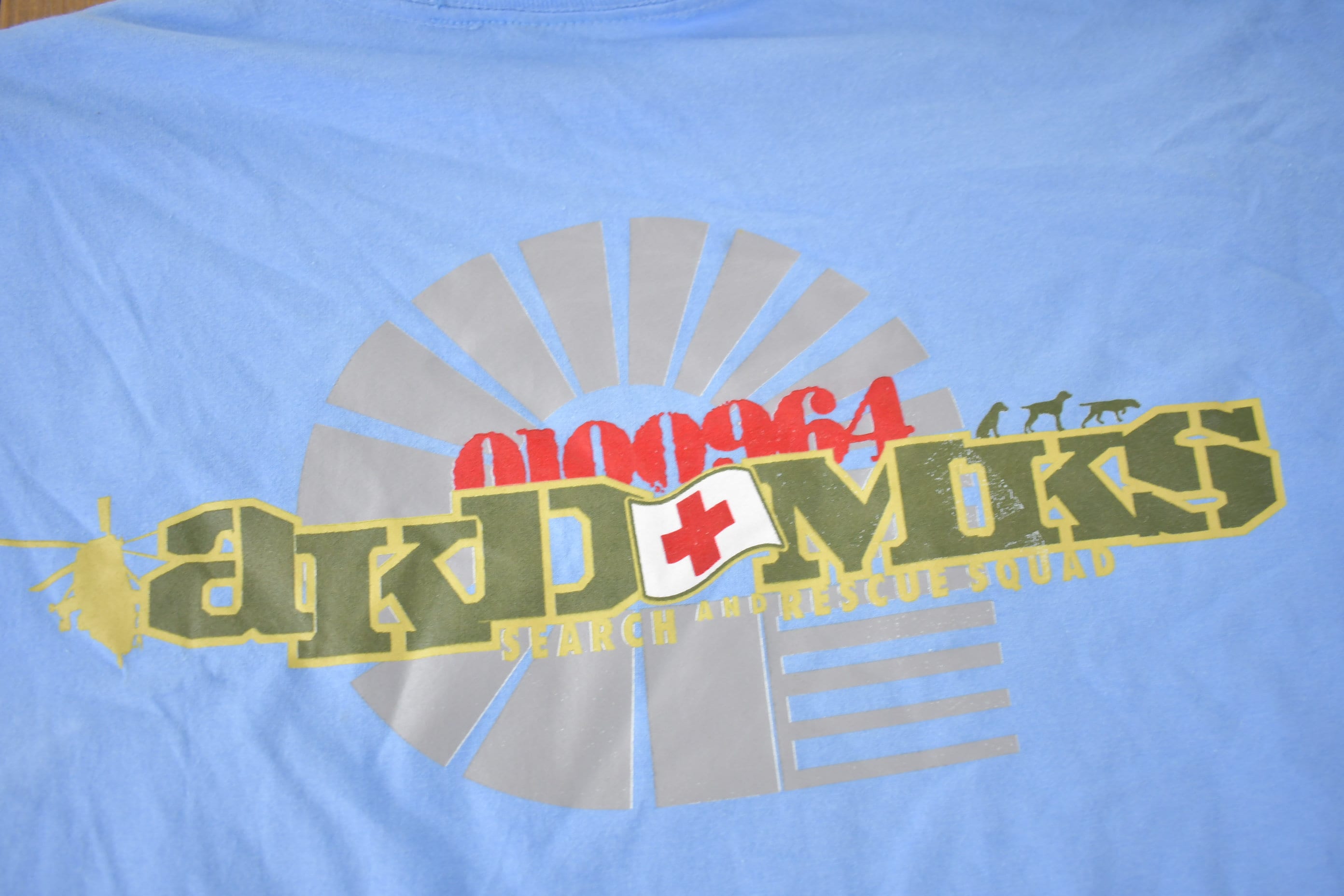 Vintage 1990s Akademiks Heavy Weight Graphic T Shirt Made In USA