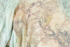 Vintage Y2K Trippy Floral Womens One World Single Stitch T-Shirt / Y2K Vintage Souvenir Tee / Rare Vacation Tee / Summer Shirt