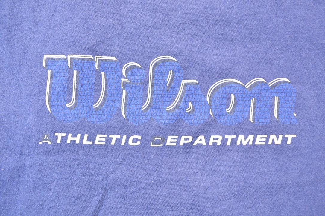 Vintage 1990s Wilson Athletic Department Graphic Tank Top