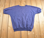 Vintage 1980s Donnkenny 3D Knit Crewneck T Shirt