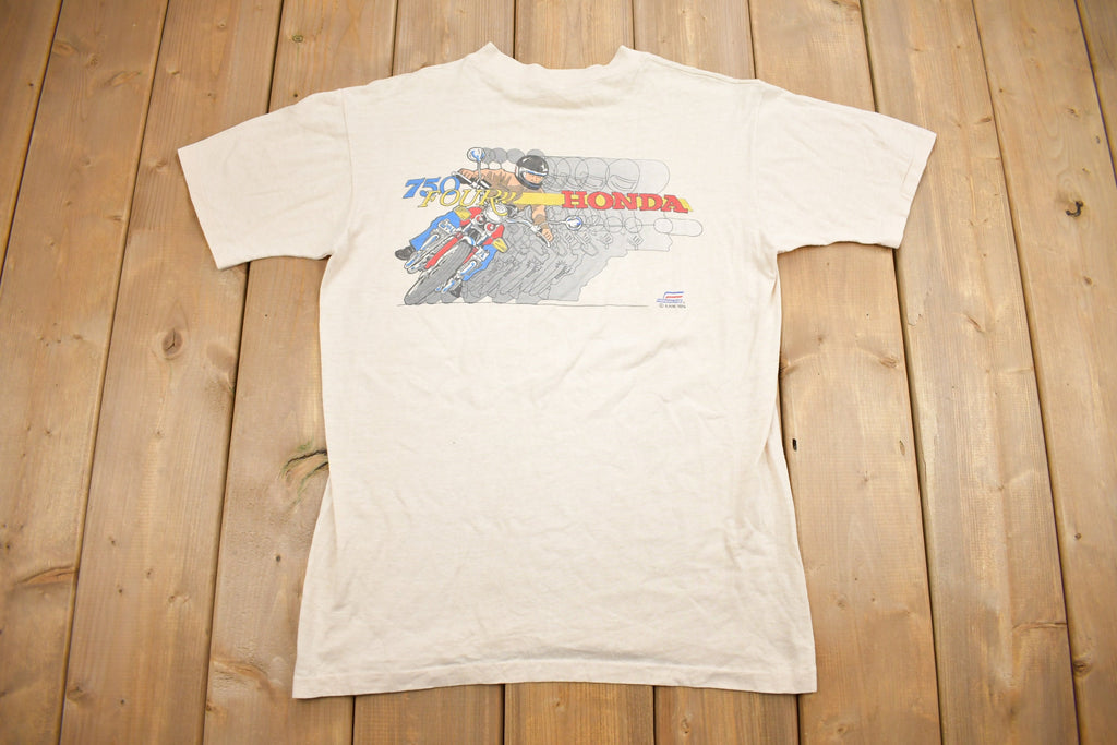 Vintage 1979 Honda 750 Four Street Bike Graphic T Shirt