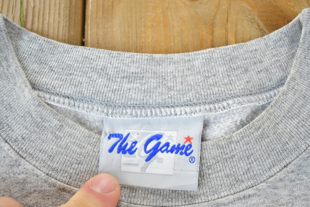 Vintage 1990s Notre Dame University The Game Crewneck Made In USA