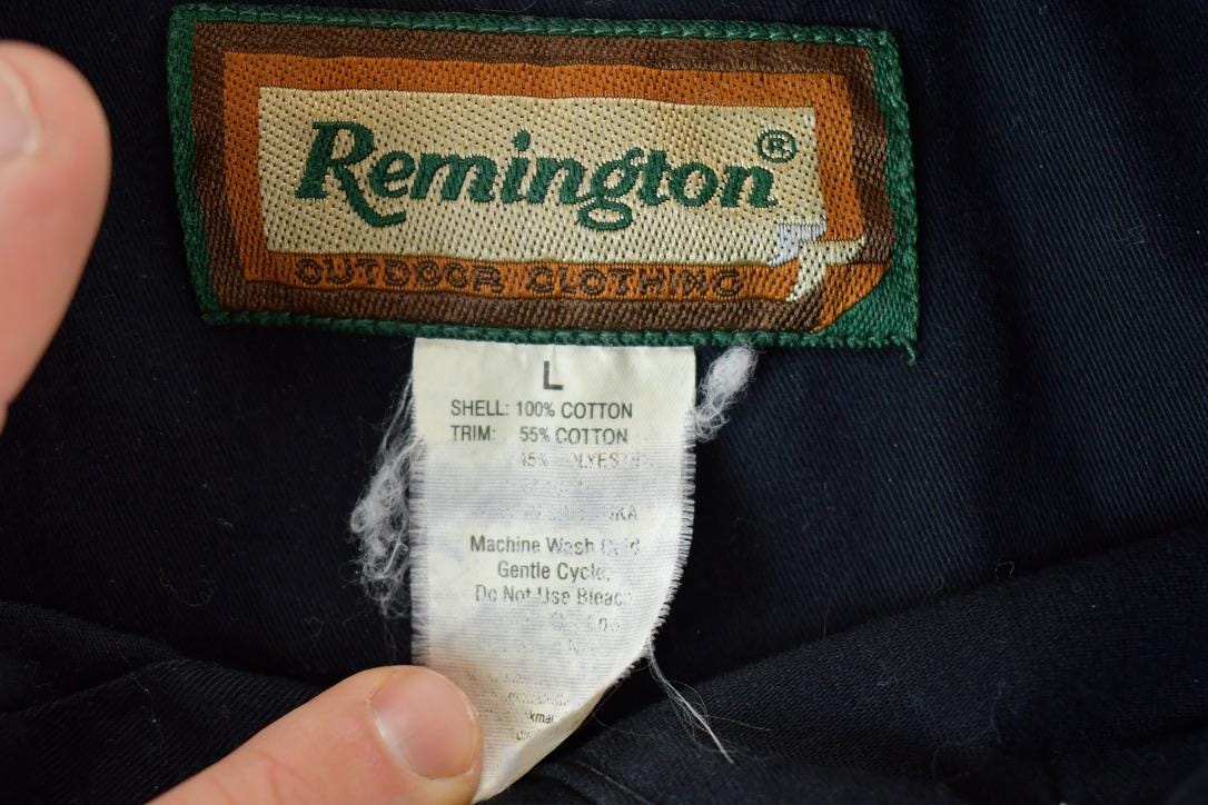 Vintage 1990s Remington Western Camo Style Button Mens L