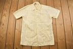 Vintage 1990s Romani Patterned Button Up Shirt