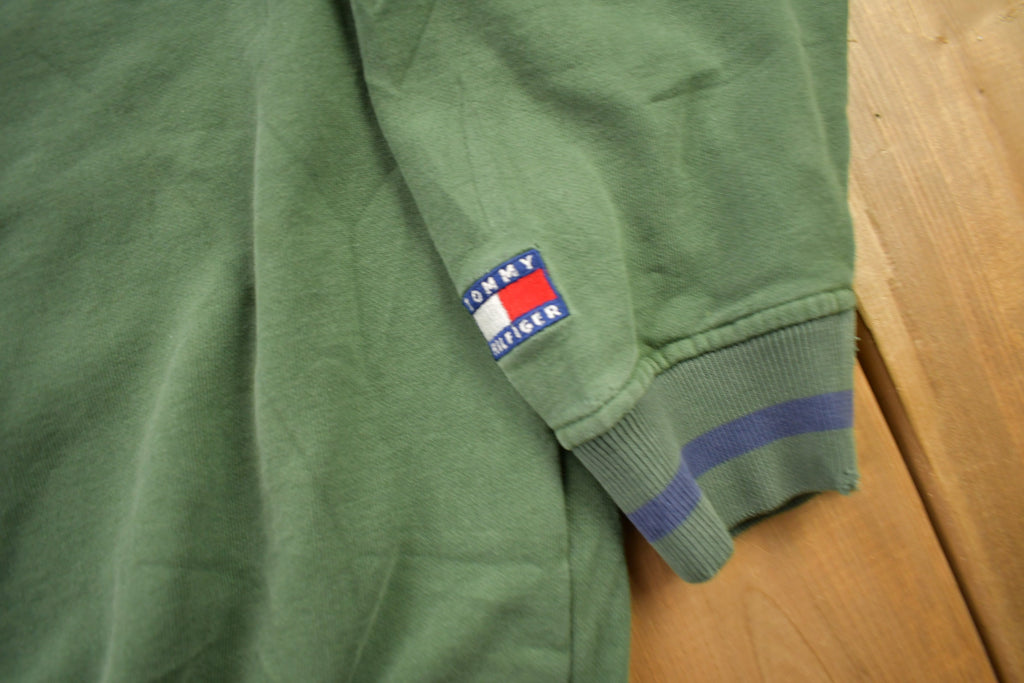 Vintage 1990s Tommy Hilfiger Embroidered Crewneck Sweatshirt