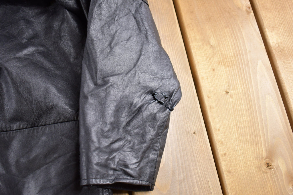 Vintage 1990s Cayenne Leather Jacket