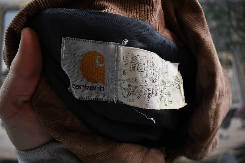 Vintage 1990s Carhartt Distressed Chore Coat
