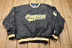 Vintage 1990s Starter Pittsburgh Penguins NHL Windbreaker Jacket