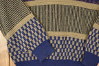 Vintage 1990s Saturdays Abstract Striped Knit Crewneck Sweater Men's M