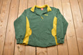 Vintage 1990s Green Bay Packers Quarter Zip Fleece Sweater
