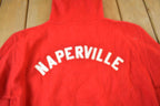 Vintage 1950s Naperville Champion Fleece Quarter Zip Hoodie