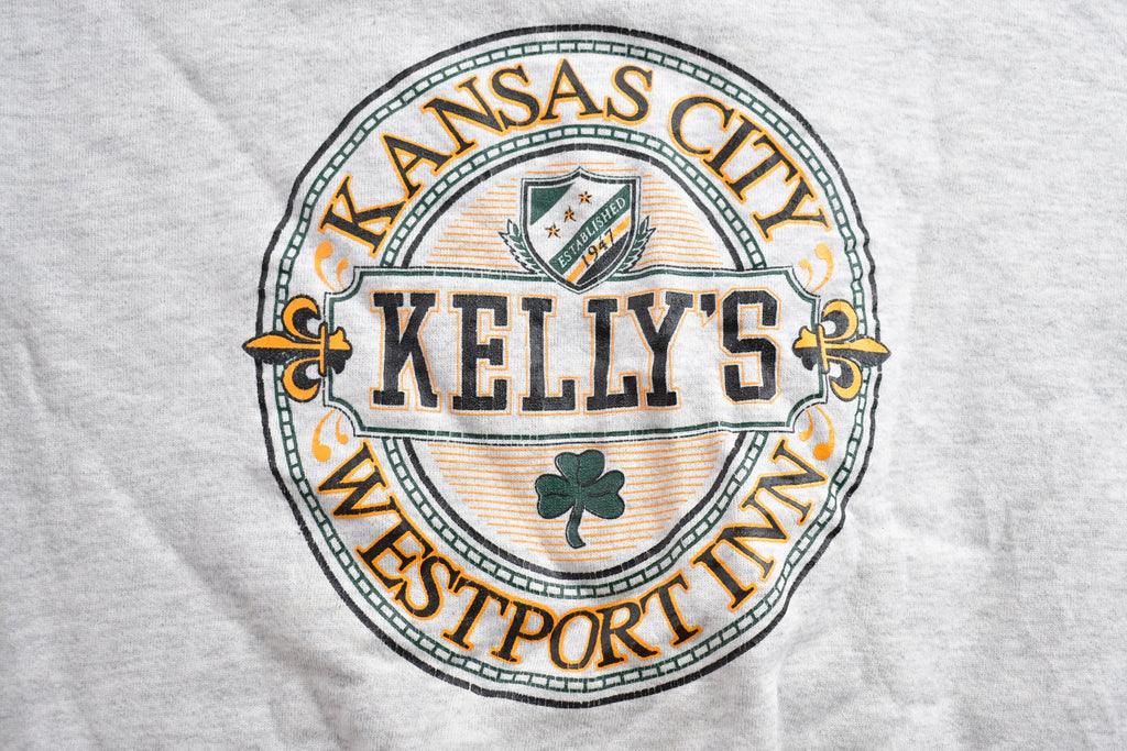Vintage 1990s Kansas City Kellys Landing Westport Inn Crewneck Sweatshirt