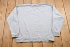 Vintage 1990s University of Michigan State Collegiate Crewneck  Sweatshirt  Embroidered  NCAA Sweatshirt  Sportswear  Athleisure