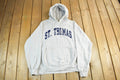 Vintage 1990s University Of St. Thomas Champion Collegiate Hoodie Men's 2XL  College Sweatshirt  NCAA Sweatshirt  Sportswear  Americana