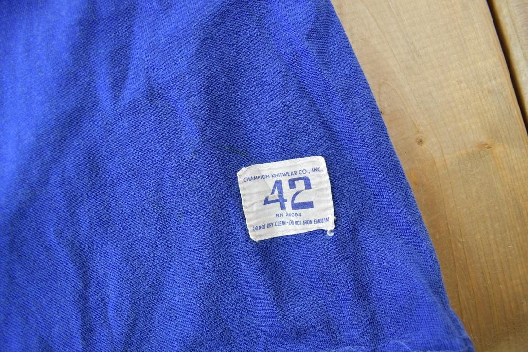 Vintage 1950s #13 Champion Knitwear Co Football Jersey