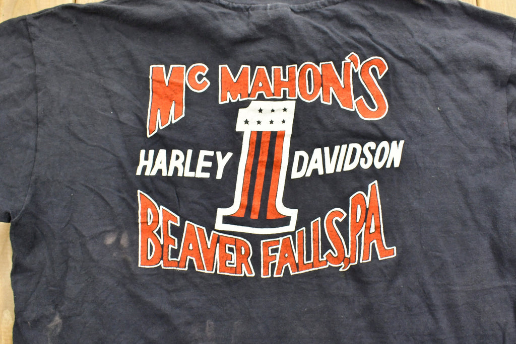 Vintage 1983 Harley Davidson Motorcycles Freedom Rider T-Shirt