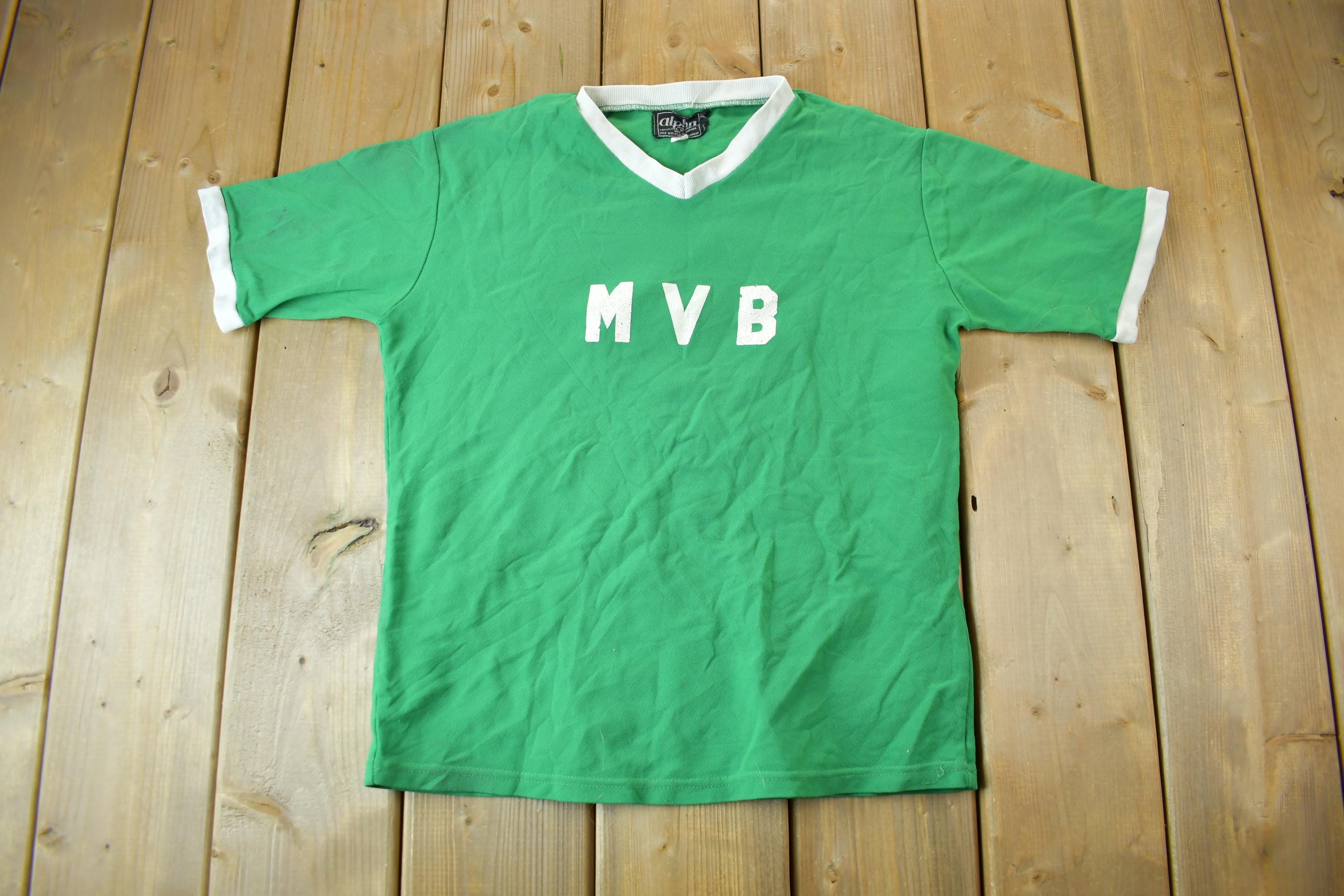 Vintage 1970s #7 MVB Alpha Jersey  Sportswear  Made In Canada  True Vintage  Streetwear