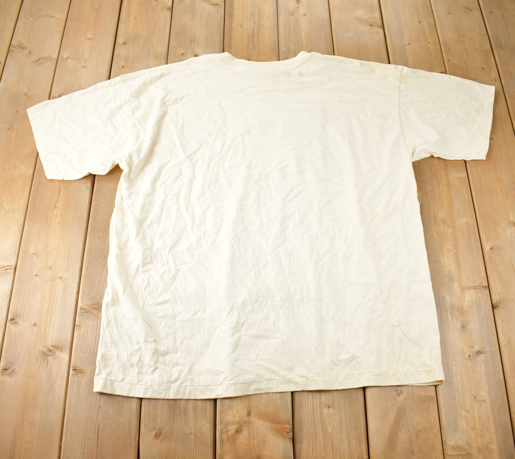 Vintage 1990s Too Many Chores Too Little Time Single Stitch Graphic T Shirt Made In USA